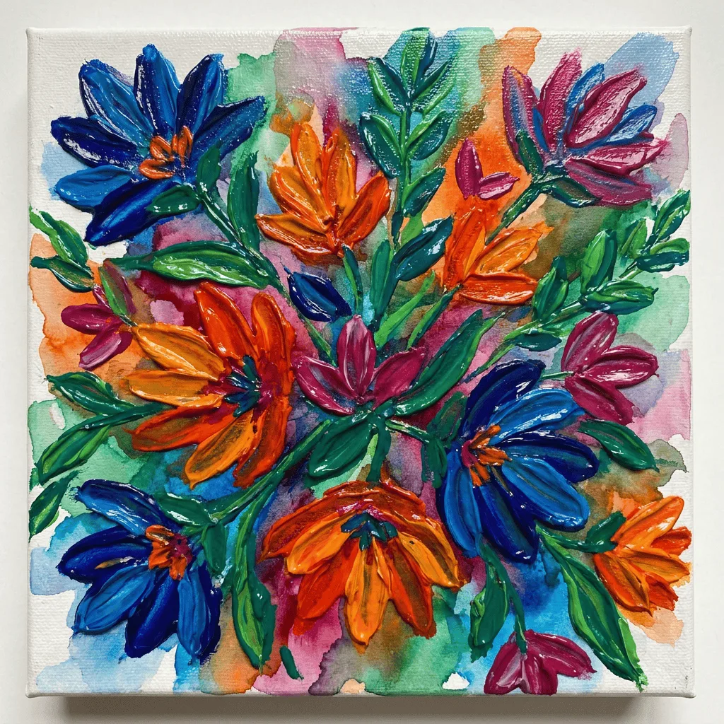 Create Acrylic Painting — Plate I