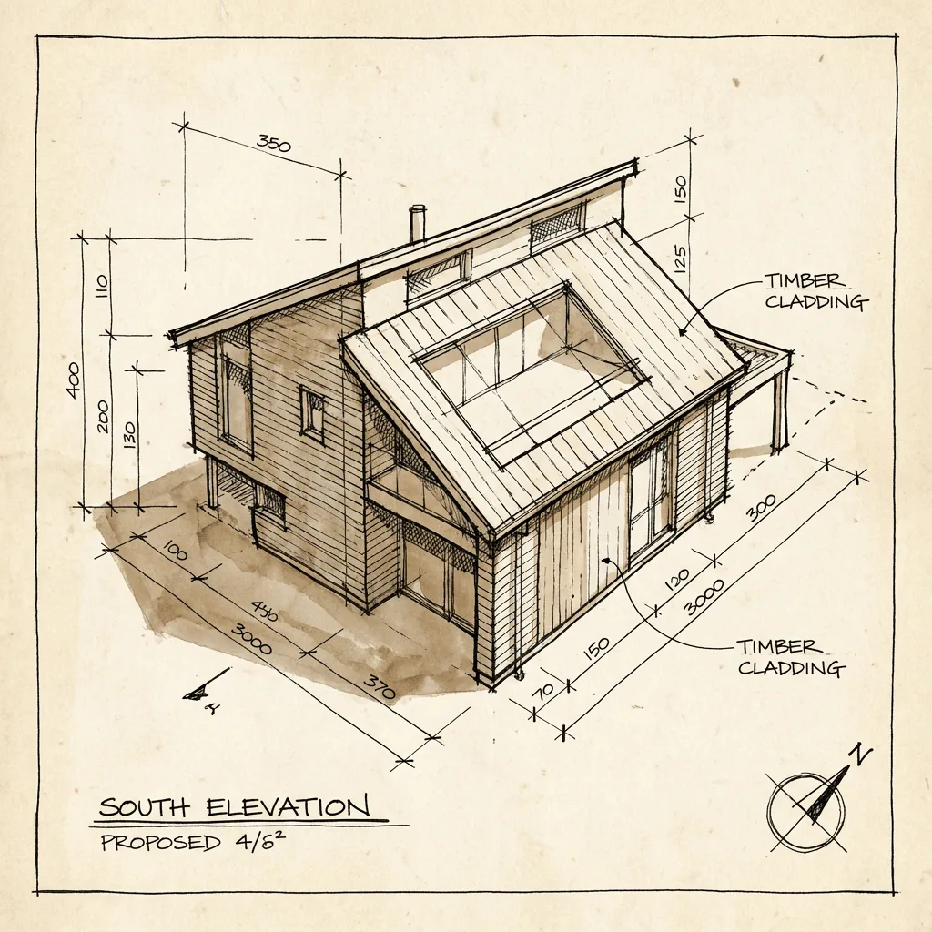 Create Architectural Sketch — Plate I