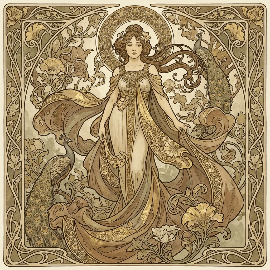Create Art Nouveau Image — Plate I