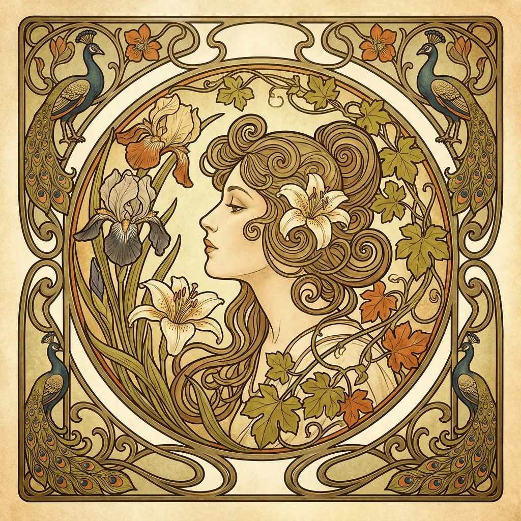 Create Art Nouveau Image — Plate II