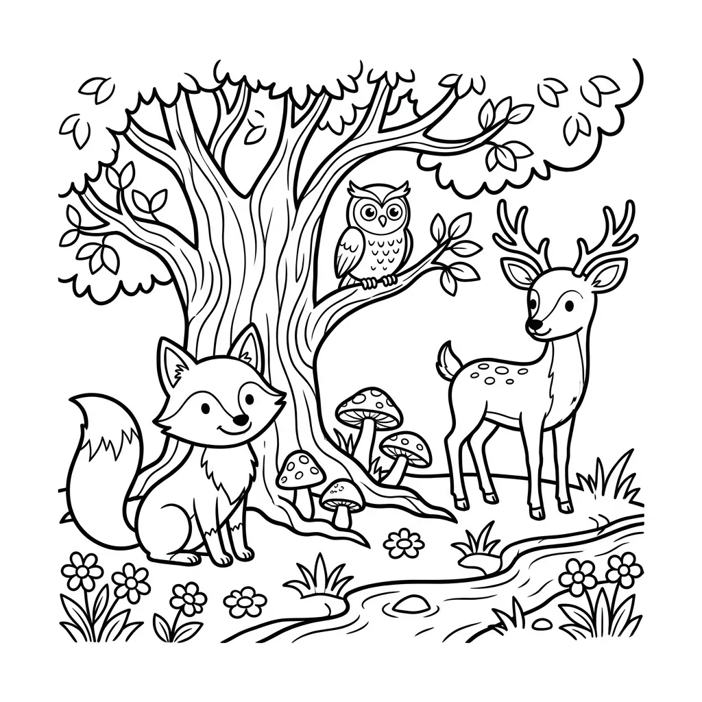 Create Coloring Book Page — Plate I