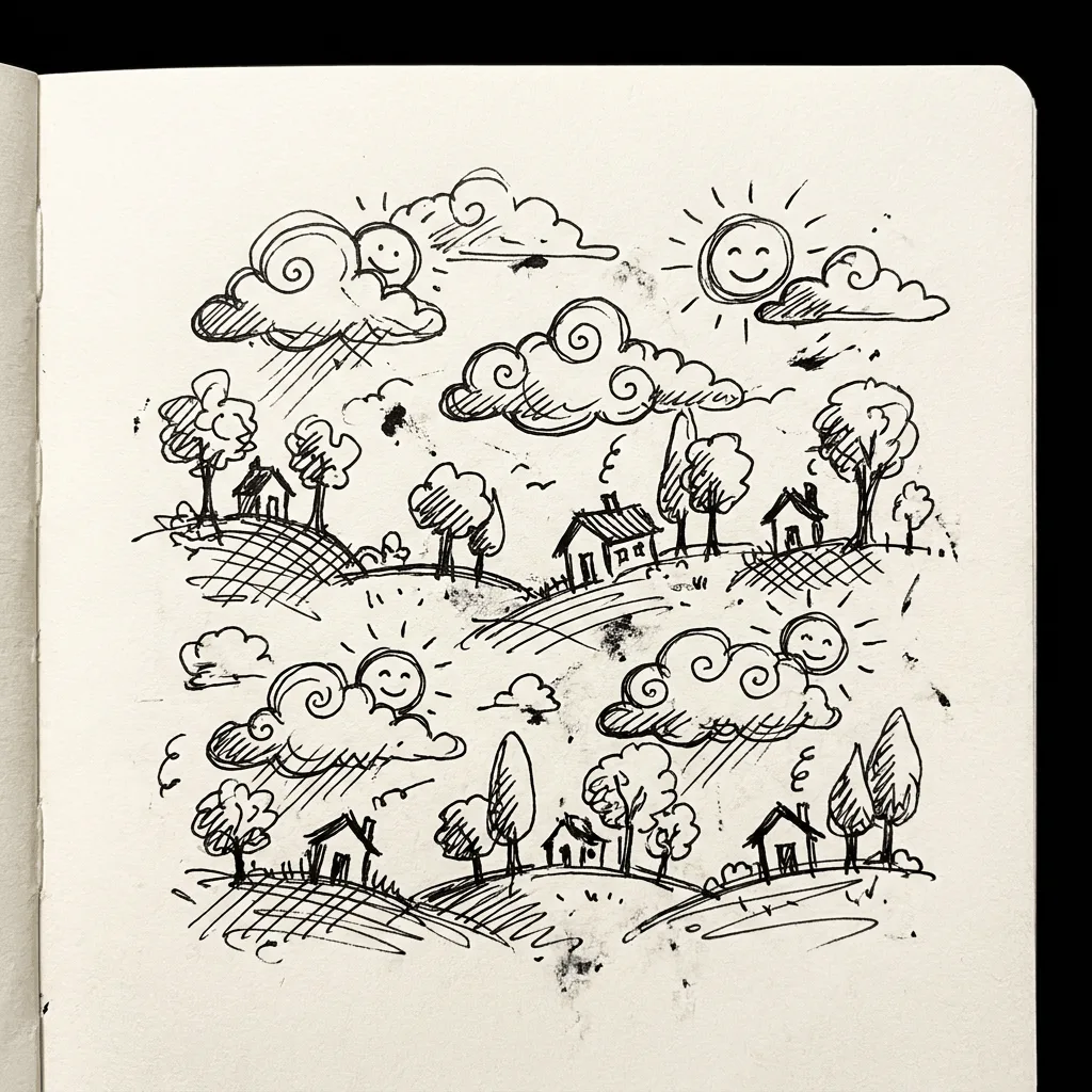 Create Doodle Art — Plate I
