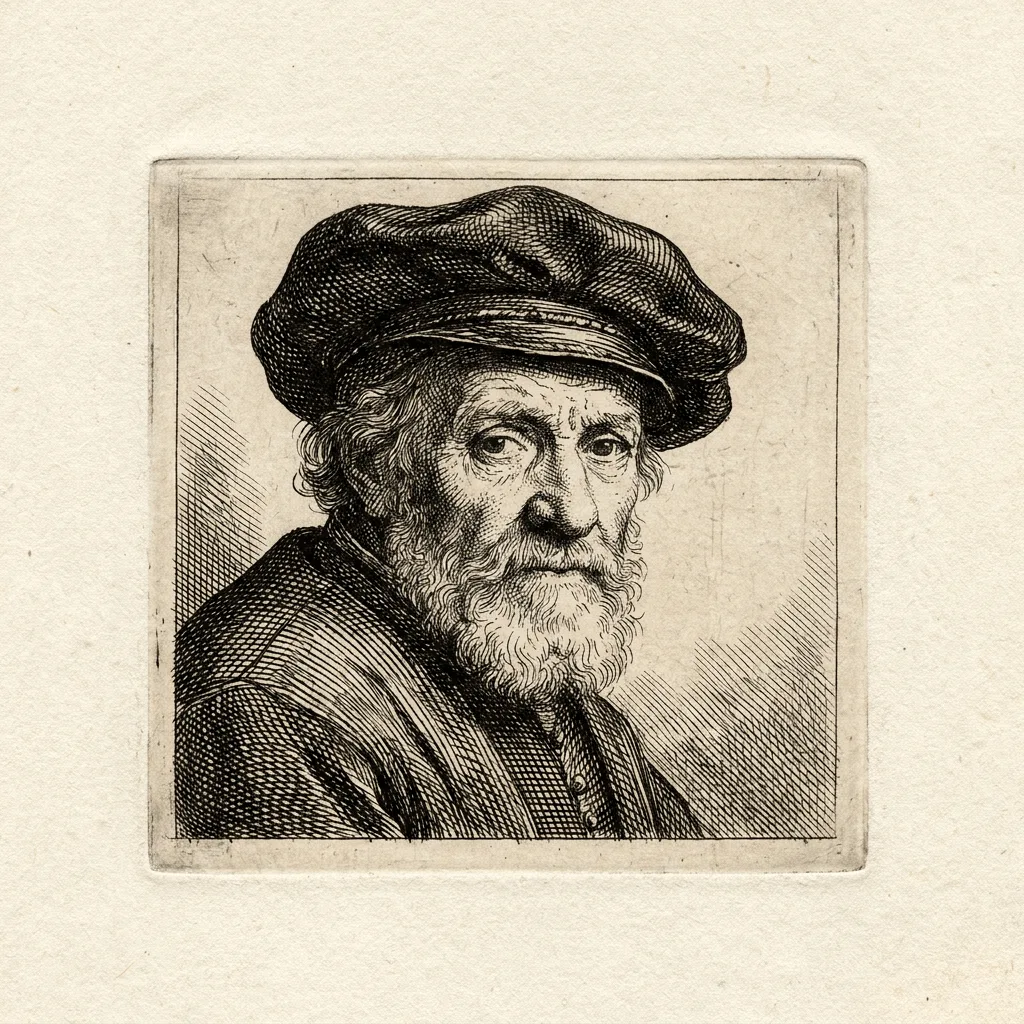 Create Etching Style Image — Plate II