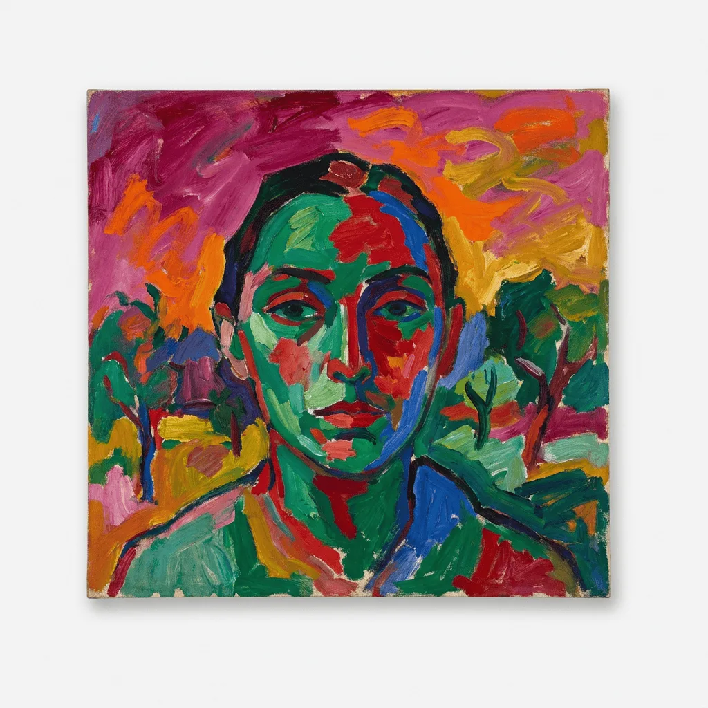 Create Fauvist Style Painting — Plate I
