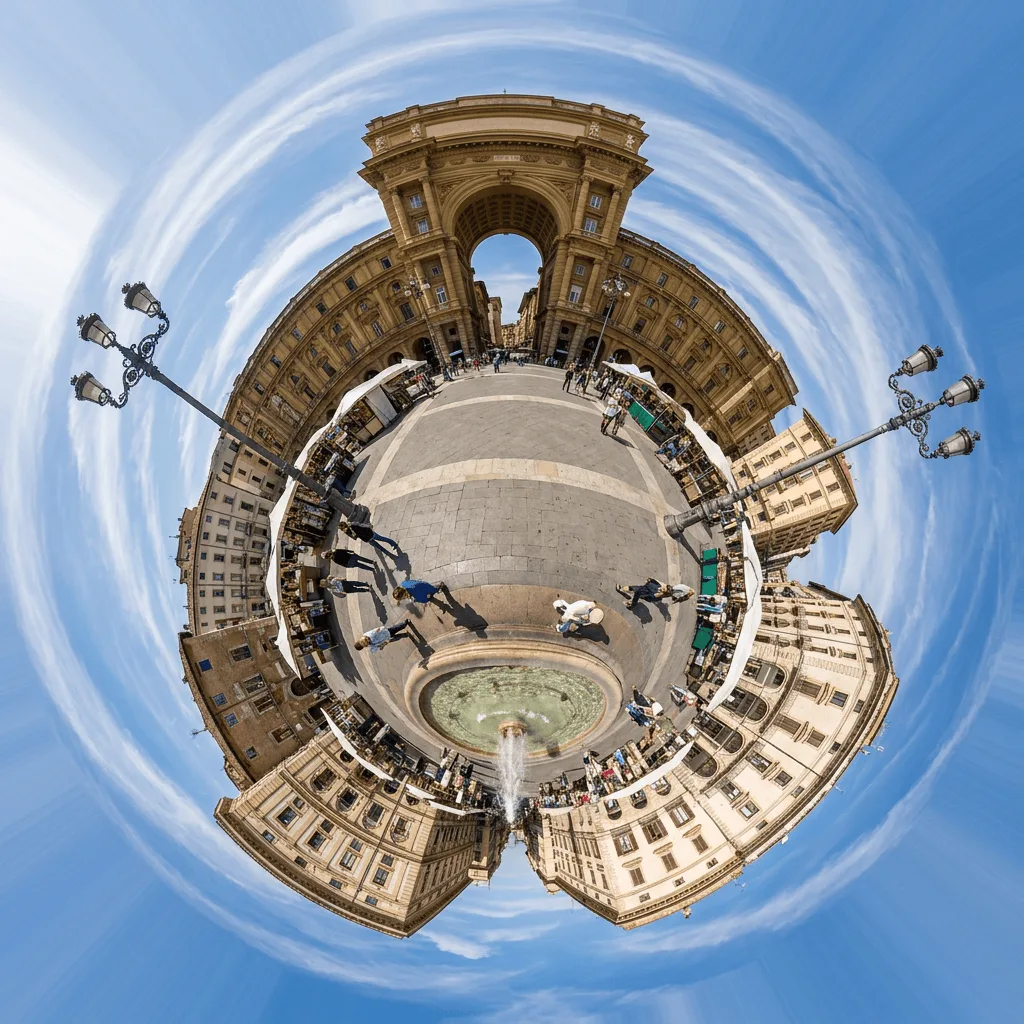 Create Fisheye Lens Photo — Plate I