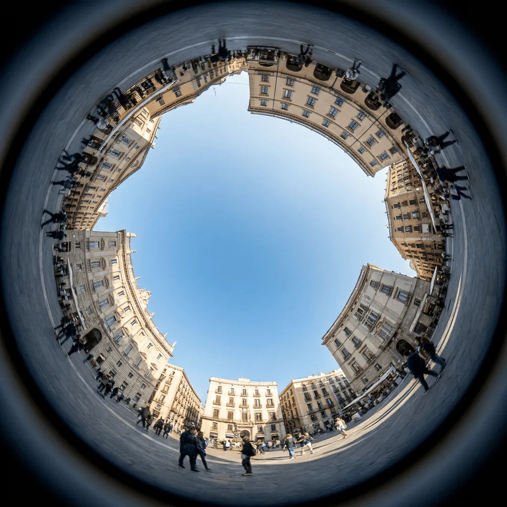 Create Fisheye Lens Photo — Plate II
