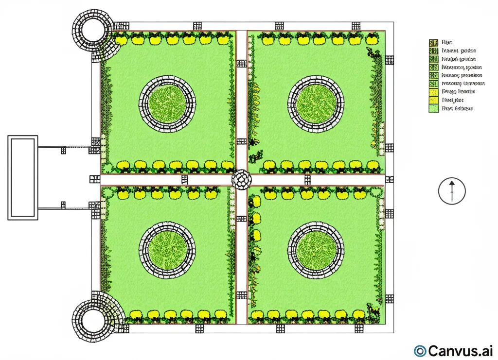 AI Garden Planner — Plate I