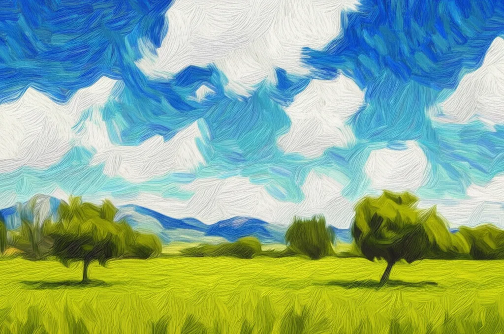 Create Impressionist Brushwork Image — Plate I