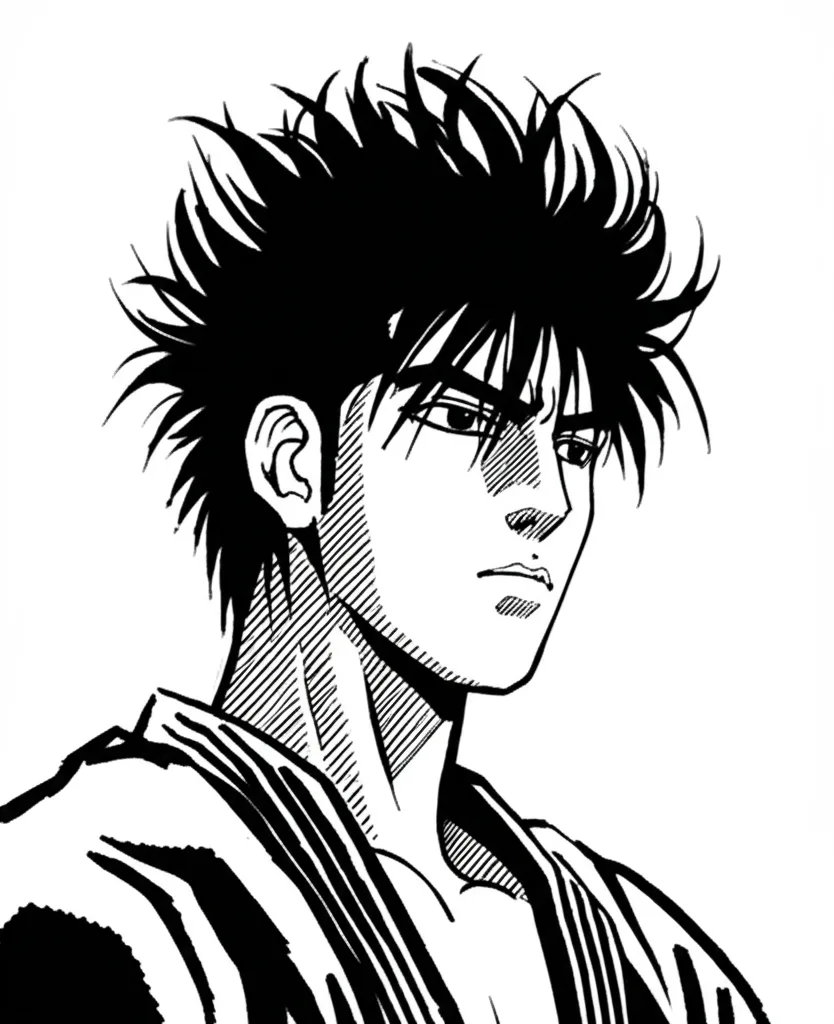 Create Art in Inoue Takehiko's Style — Plate I