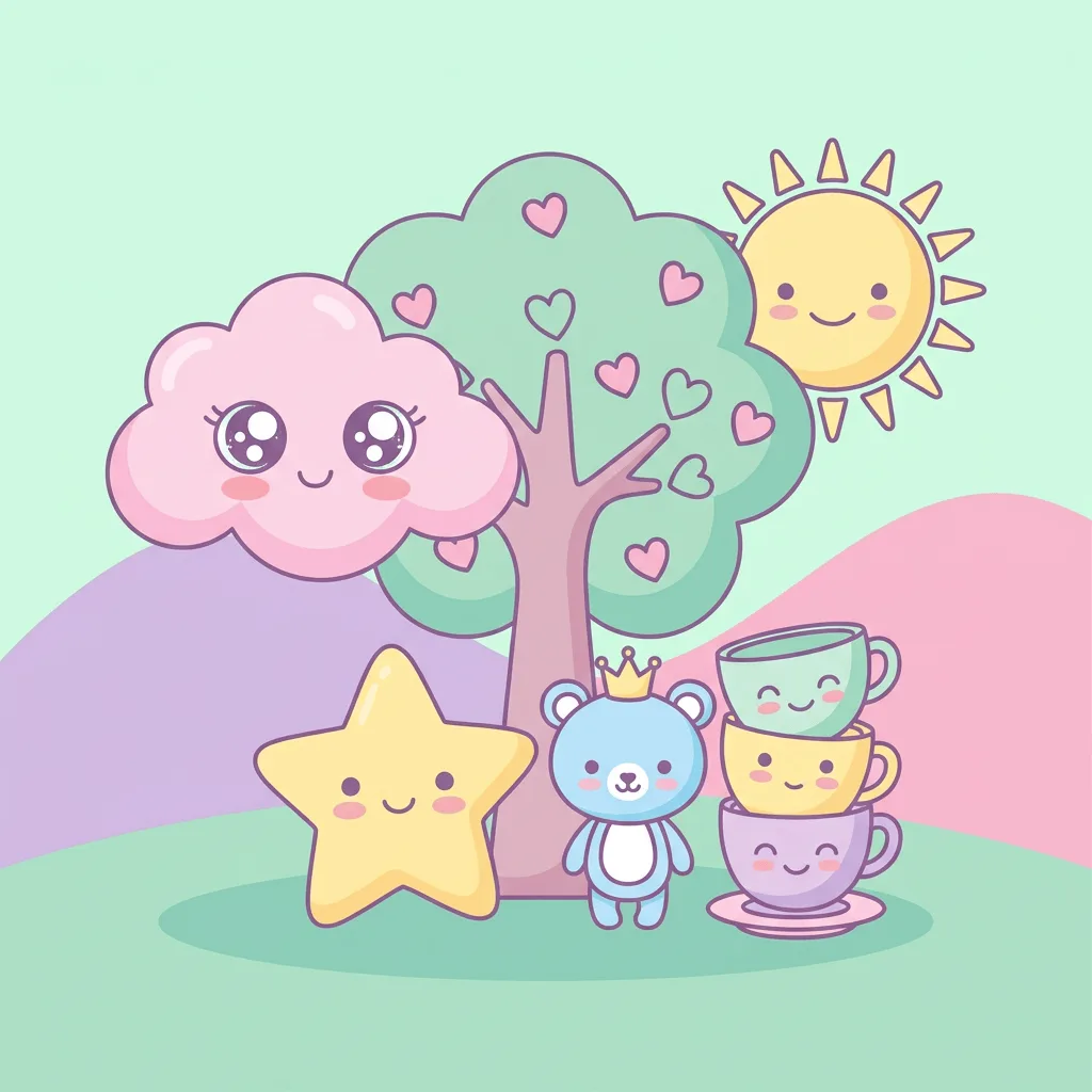 Create Kawaii Style Image — Plate II