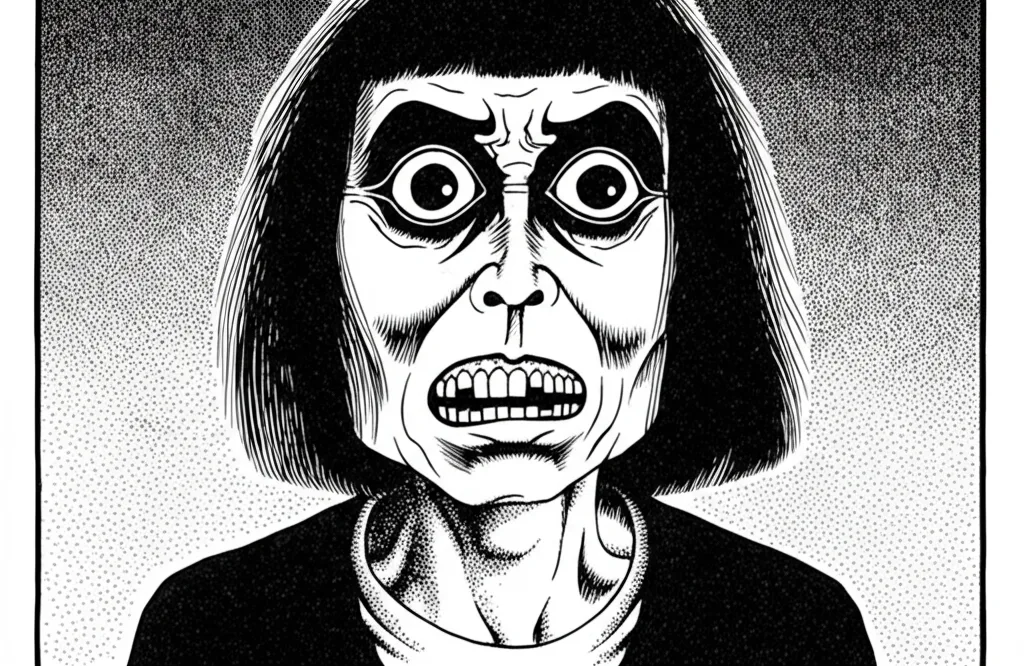 Create Art in Kazuo Umezu's Style — Plate I