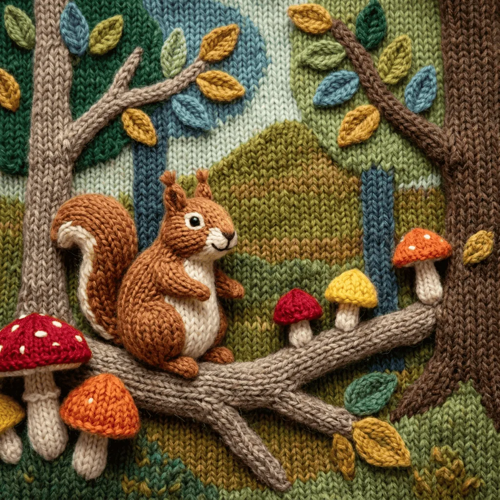 Create Knitted Texture — Plate II