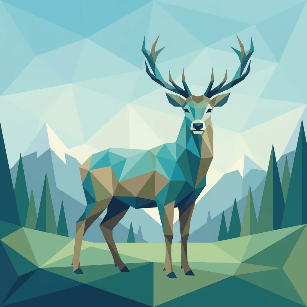 Create Low Poly Art — Plate II