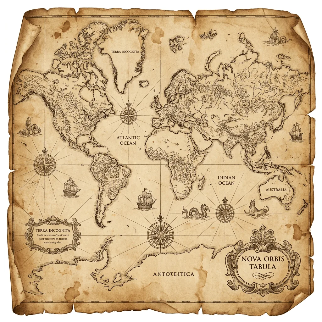 Create Old Map Style — Plate I