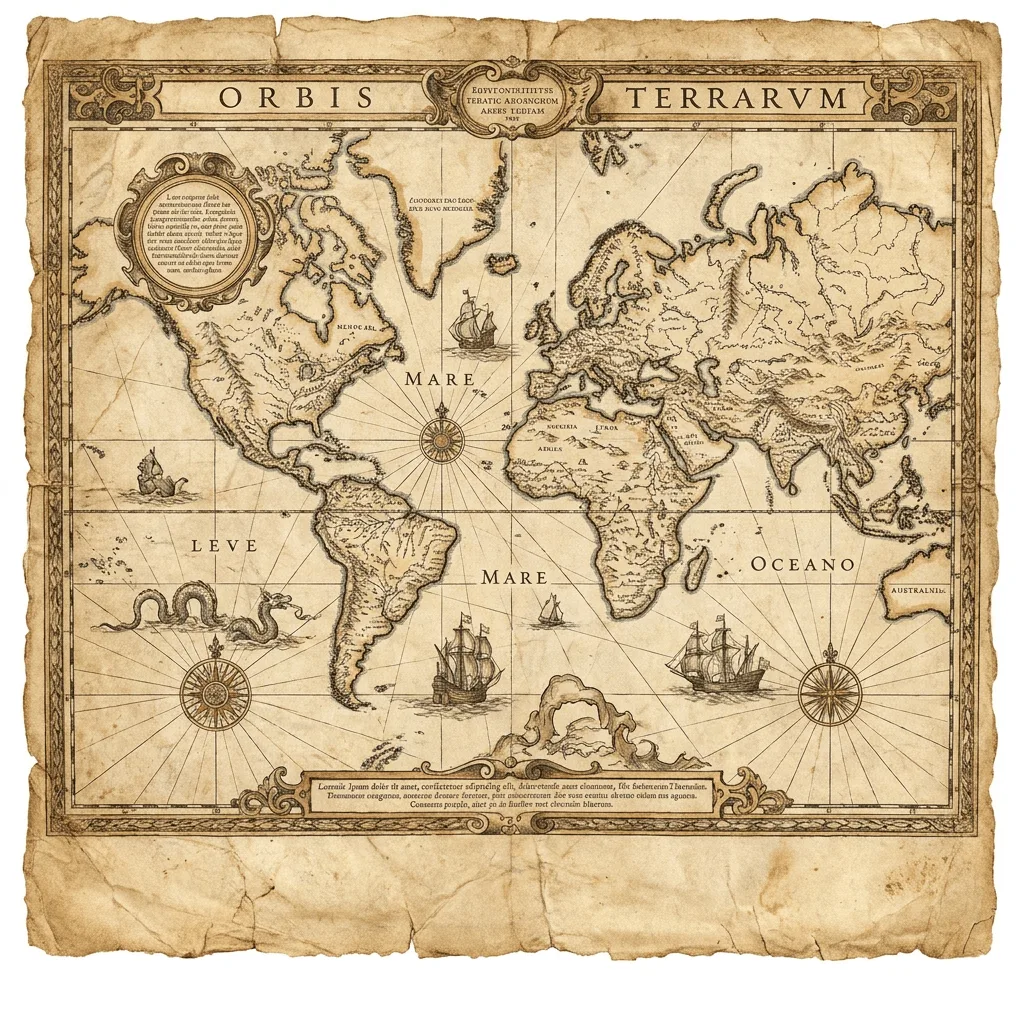 Create Old Map Style — Plate II