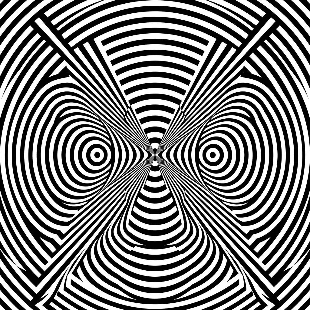 Create Op Art Design — Plate I
