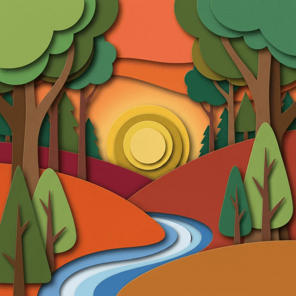 Create Paper Cutout Art — Plate I