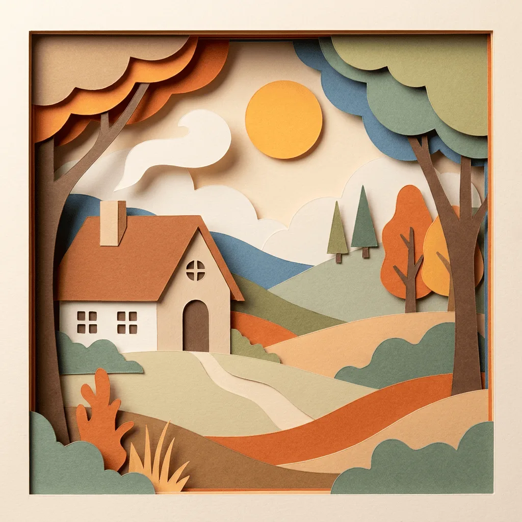 Create Paper Cutout Art — Plate II