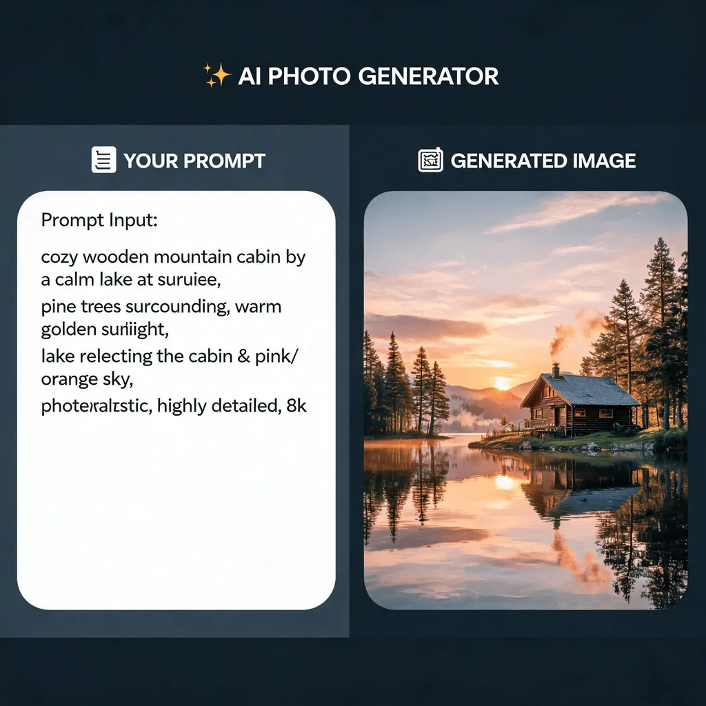 AI Photo Generator — Plate I