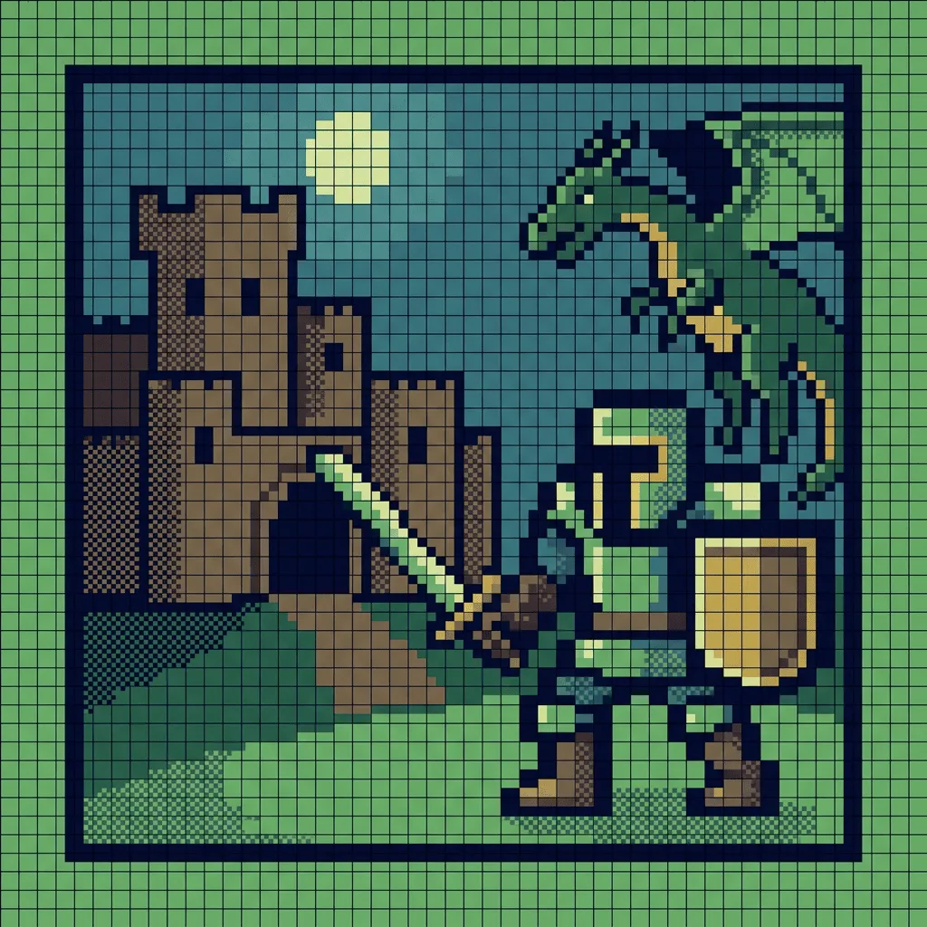 Create Pixel Art — Plate II