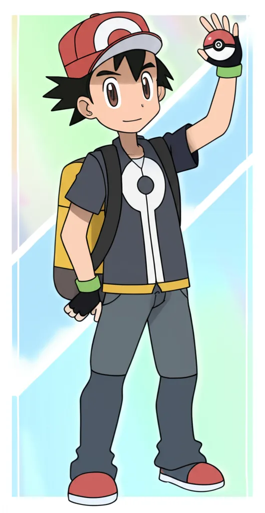 AI Pokemon Trainer Generator — Plate I
