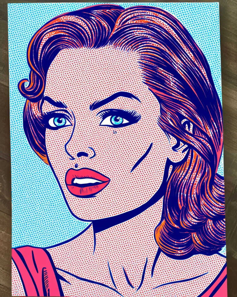 Create Pop Art Image — Plate I