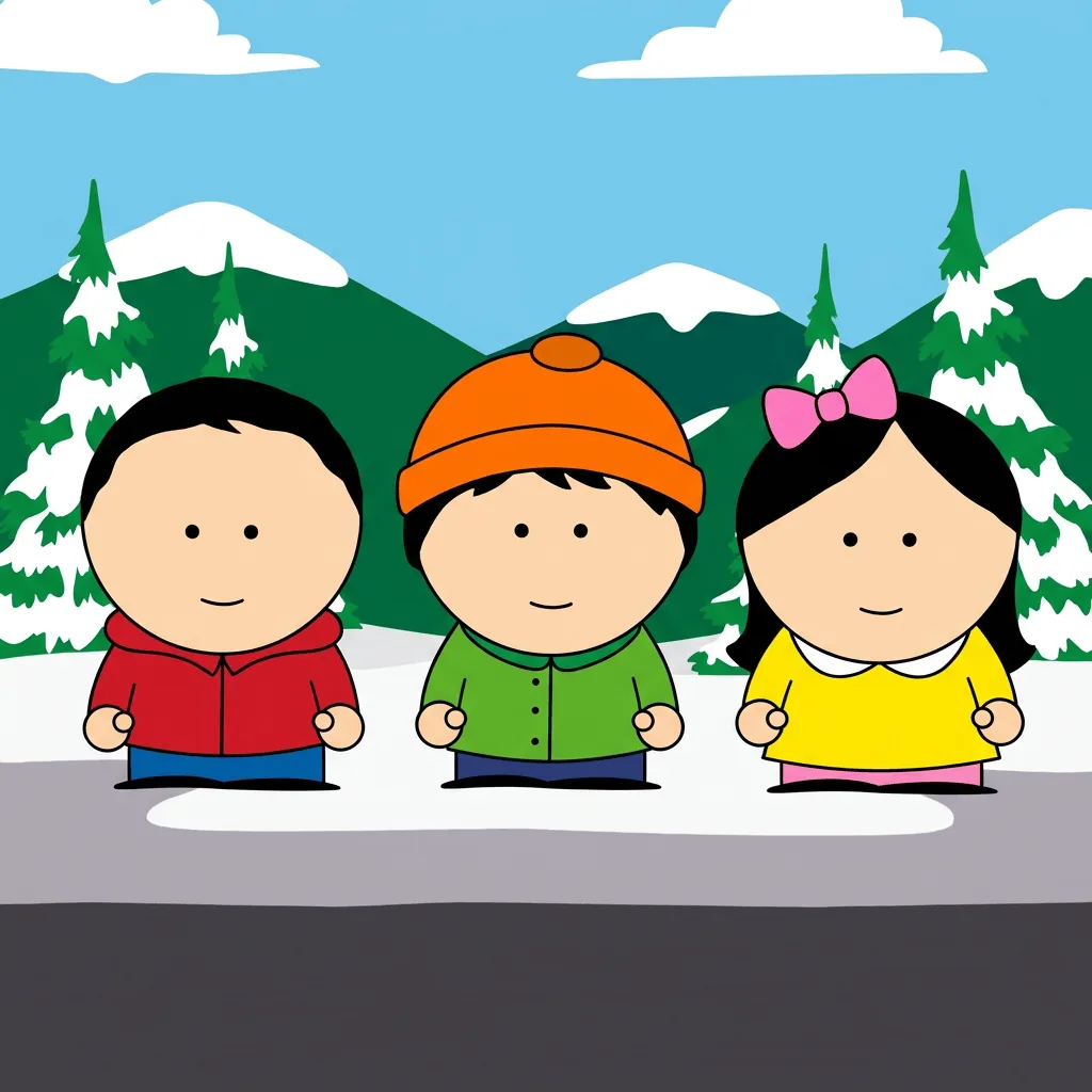 Create South Park Style Image — Plate I
