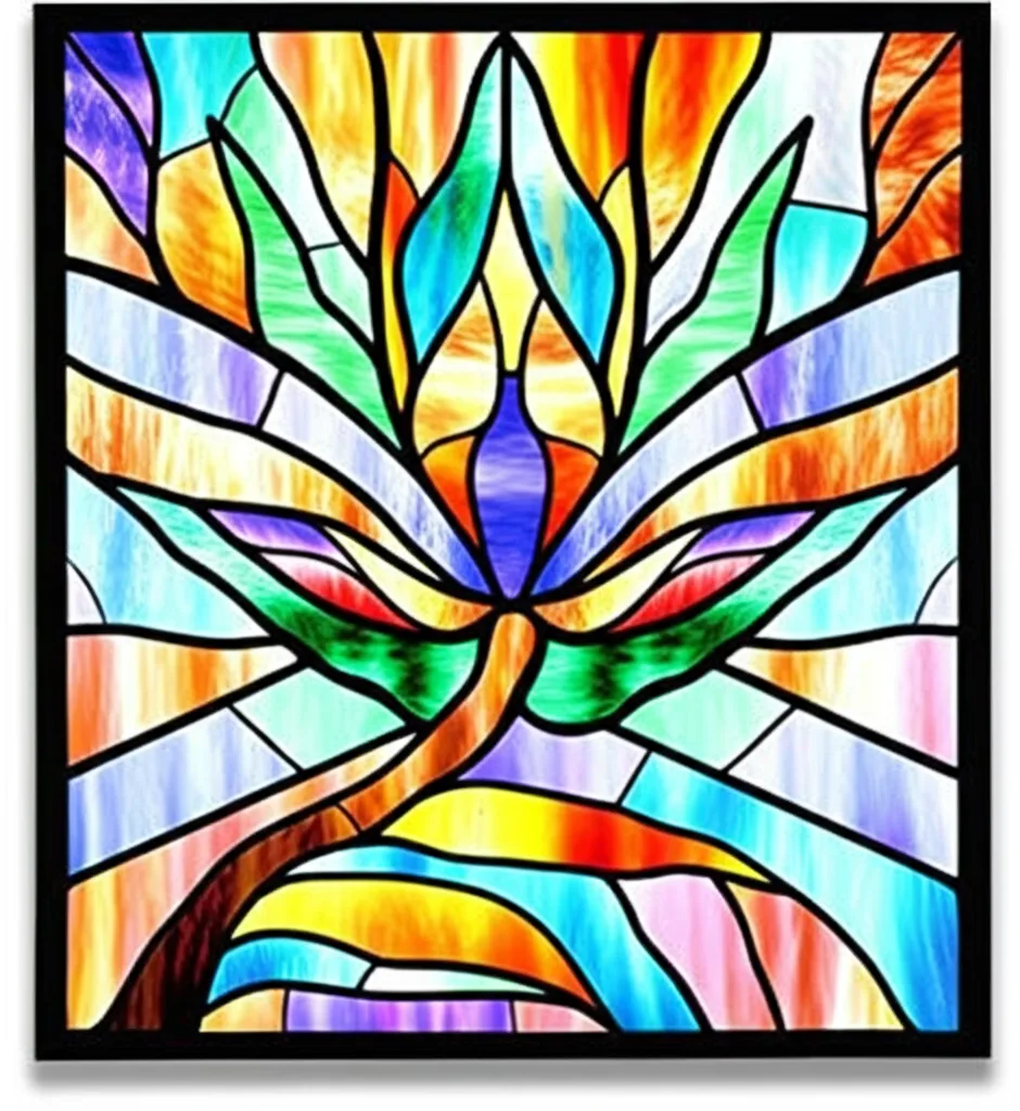 Create Stained Glass Window — Plate II