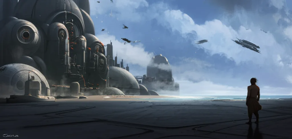 Create Concept Art in Stephan Martiniere's Style — Plate I