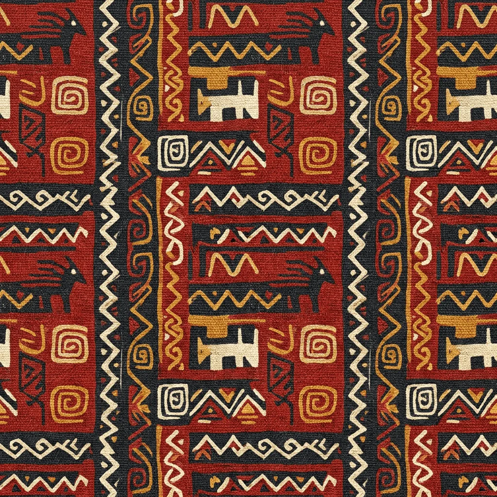 Create Tribal Art Pattern — Plate I