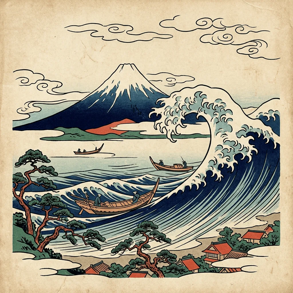 Create Ukiyo-e Print — Plate II