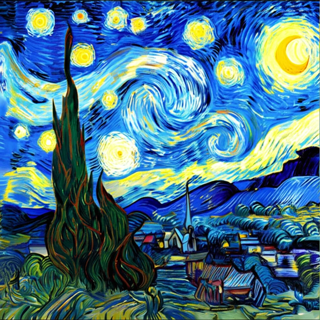 Create Van Gogh Style Image — Plate I