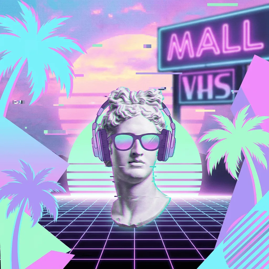 Create Vaporwave Aesthetic Image — Plate I