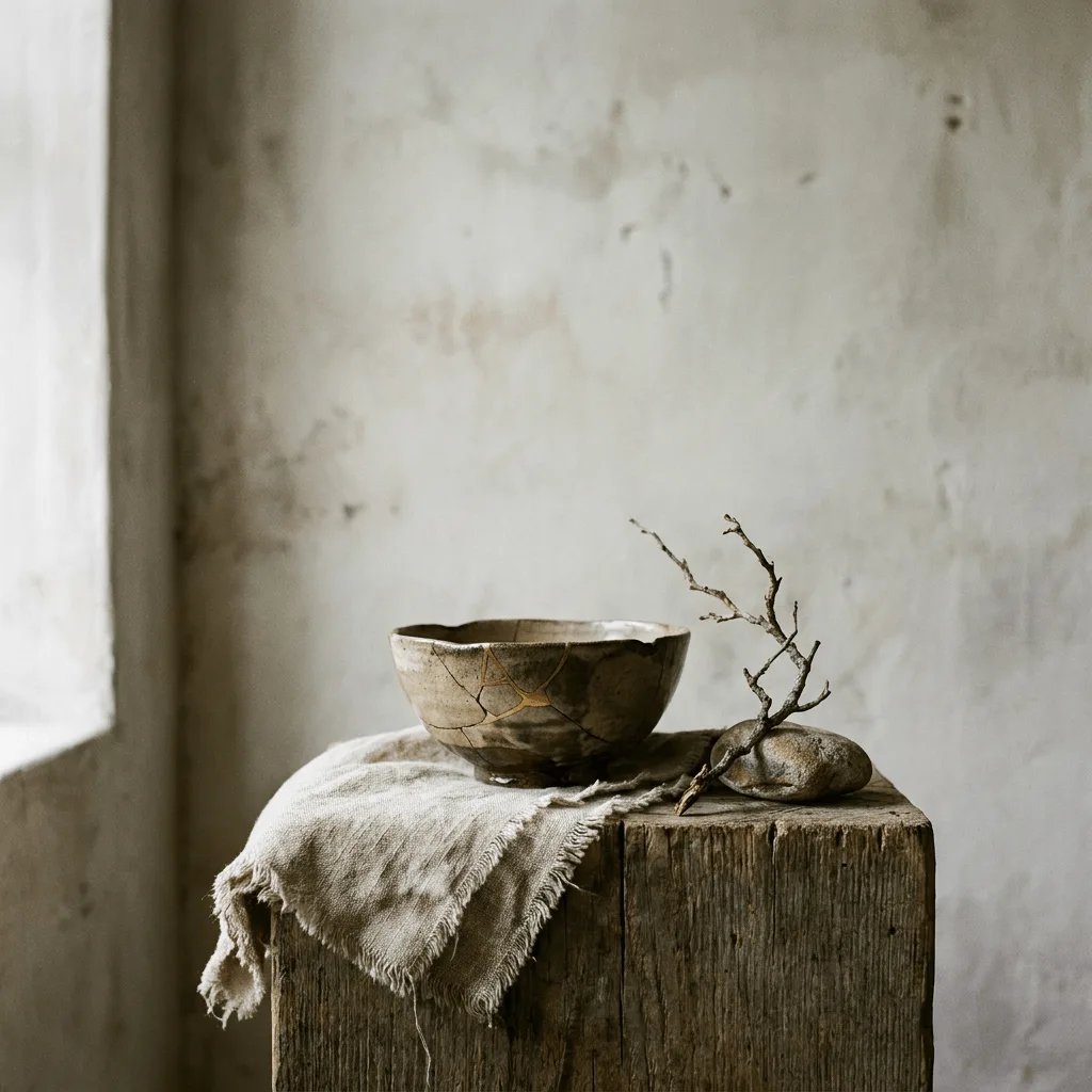 Create Wabi-Sabi Aesthetic Image — Plate II