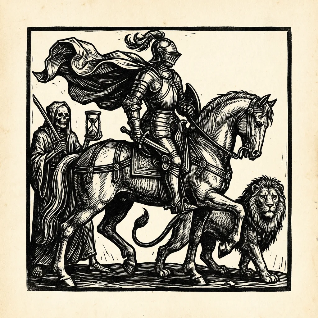 Create Woodcut Print — Plate I